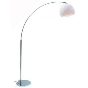 International Design - lampadaire design arc - couleur - blanc - Lampadaire