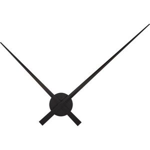 Karlsson Clocks - horloge aiguilles big time 76cm noir - Horloge Murale