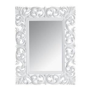 MAISONS DU MONDE - miroir rivoli blanc 90x7 - Miroir