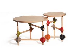 ALESSANDRO ZAMBELLI Design Studio - barrage - Table Basse Ronde