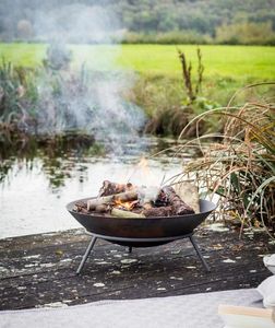 Gartenfreude - Barbecue au charbon Plancha avec panier à feu 2 en 1 -  Accessoires de