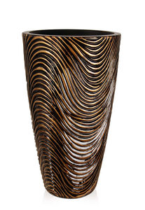 ADM Arte dal mondo - adm - pot vase waves - cementoresina - Vase Grand Format