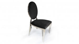 mobilier moss - -palmyr noir - Chaise Médaillon