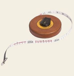 Mufti - havana leather tape measure - Ruban Mètre