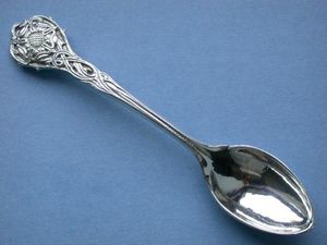 M. H. Beefort - arts and crafts spoon - Cuillère De Table