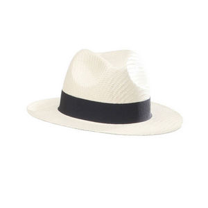 WHITE LABEL - chapeau borsalino mixte paille pliable - Panama