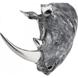 KARE DESIGN - deco head rhino antique - Trophée De Chasse