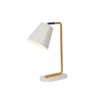 LUCIDE - lampe avec abat jour cona h36 cm - Lampe À Poser