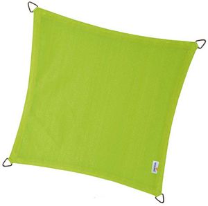 NESLING - voile d'ombrage carrée coolfit vert lime 5 x 5 m - Voile D'ombrage
