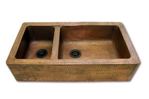 Brass & Traditional Sinks - chateaux kitchen sink - Evier Double