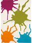 Tapis contemporain-Arte Espina-Tapis de salon COLOUR FESTIVAL multicolor 140x200 