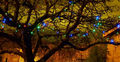 Guirlande lumineuse-FEERIE SOLAIRE-Guirlande solaire multicolore 100 leds 11,8m
