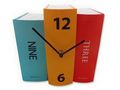 Horloge à poser-WHITE LABEL-Horloge 3 livres décorative et originale couleur d