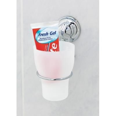 EVERLOC - Porte-brosses à dents-EVERLOC-Pot salle de bain ventouse