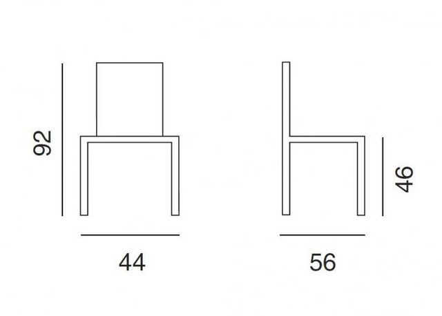 WHITE LABEL - Chaise-WHITE LABEL-Lot de 2 chaises design HELLEN en simili cuir blan