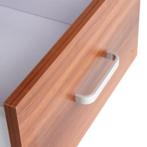 WHITE LABEL - Table de chevet-WHITE LABEL-2 tables de nuit chevet avec tiroir
