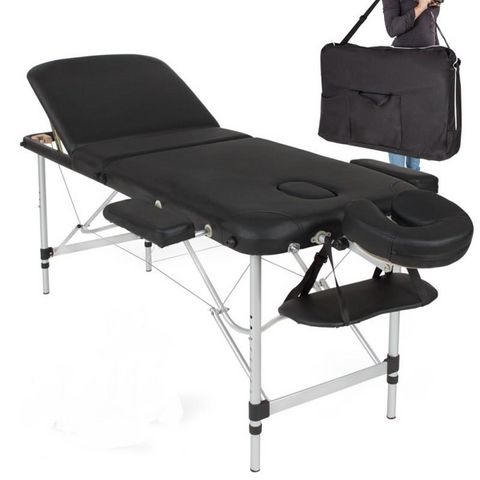 WHITE LABEL - Table de massage-WHITE LABEL-Table de massage pliable rembourrage épais