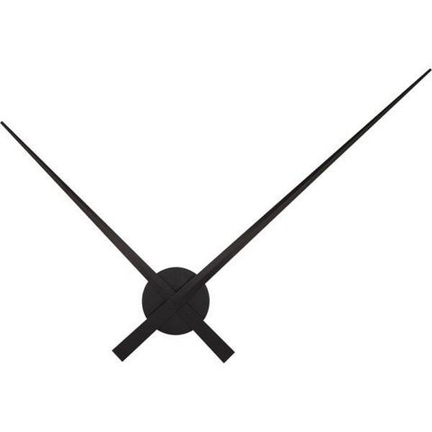 Karlsson Clocks - Horloge murale-Karlsson Clocks-Horloge aiguilles Big Time 76cm Noir