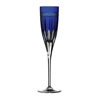 Wedgwood - Flûte à champagne-Wedgwood-Anthemion Blue Flute