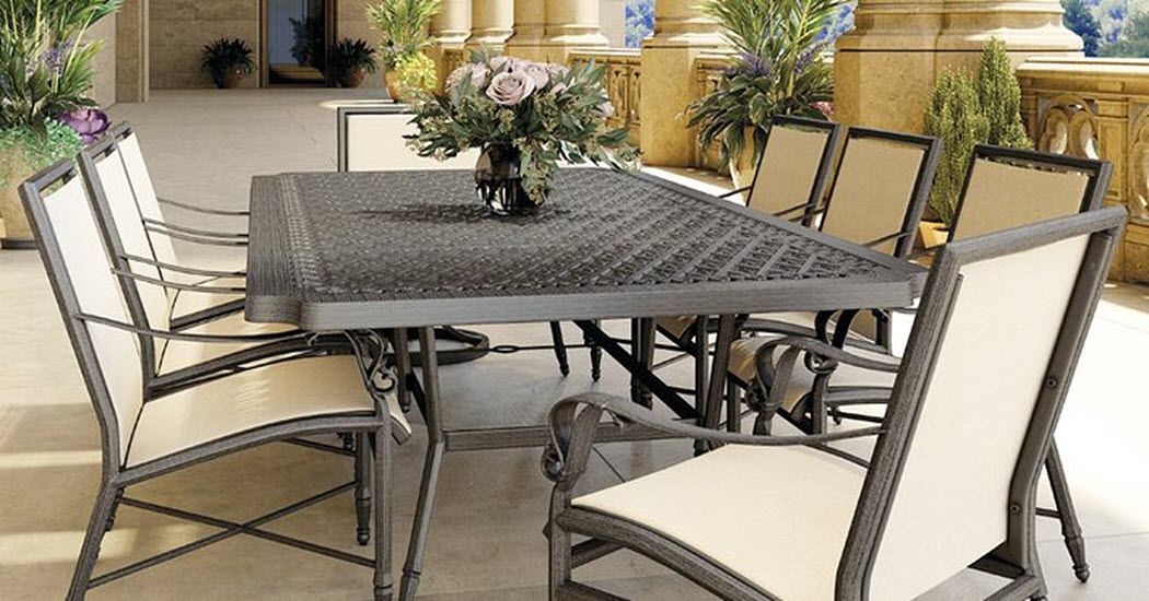 CASTELLE Outdoor dining room Garden tables Garden Furniture  | 