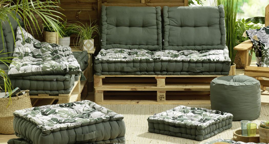 L'effet papillon Garden seat cushion Outdoor armchairs Garden Furniture  | 