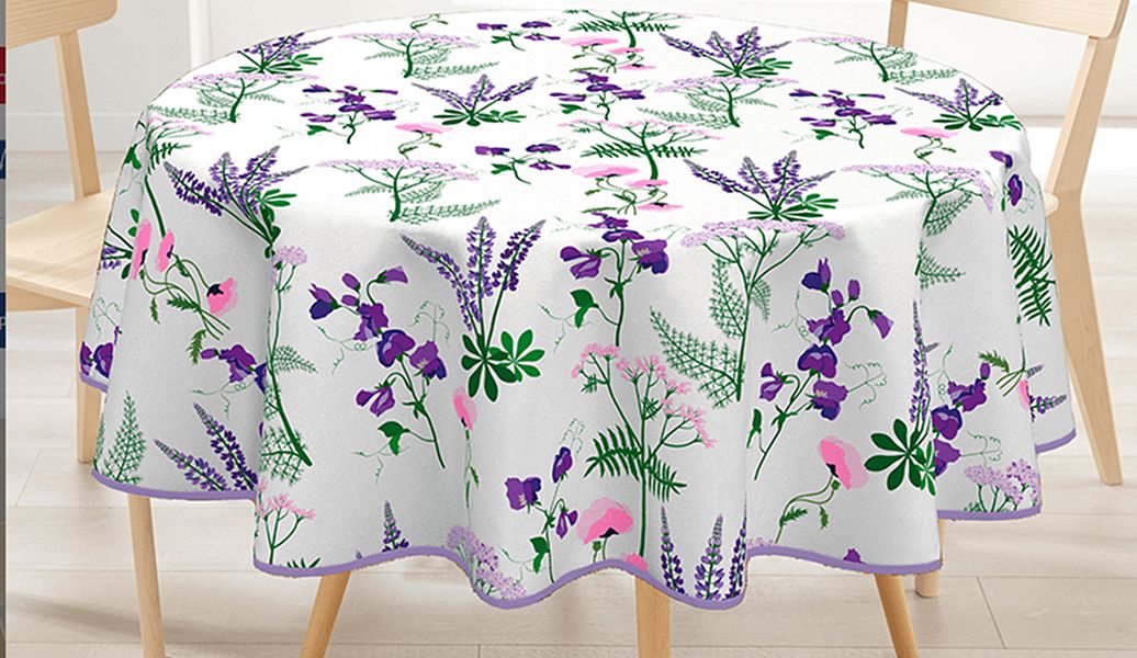 FRANSE TAFELKLEDEN Round tablecloth Tablecloths Table Linen  | 