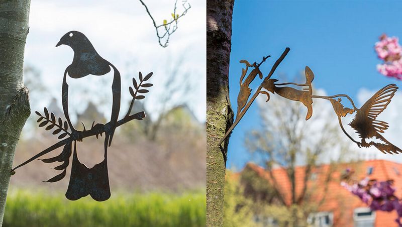 Metalbird Bird silhouette Garden ornaments Outdoor Miscellaneous  | 