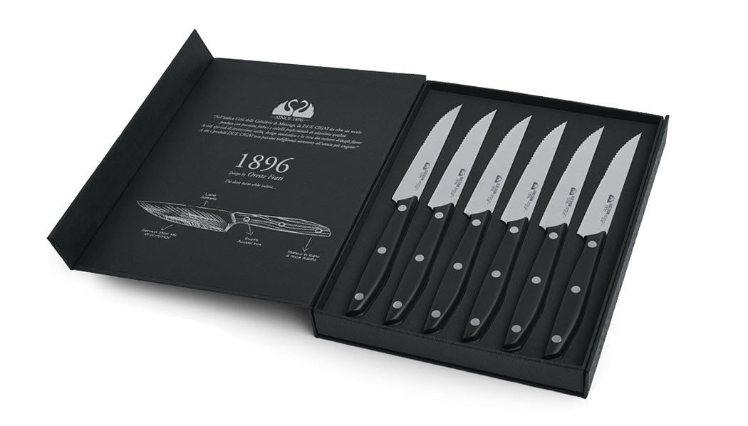 DUE CIGNI Steak knife Knives Cutlery  | 