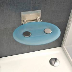 Aryga - PlusDePlace.fr - ovo p bleu - Shower Seat