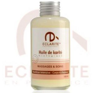 ECLARITE - huile de massage et soins au karité biologique - 1 - Massage Oil