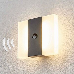 Lampenwelt - applique d'extérieur à détecteur 1414606 - Outdoor Wall Light With Detector