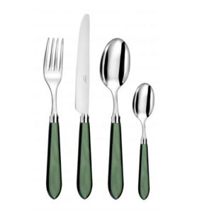 CAPDECO - 24 pièces vert omega - Cutlery