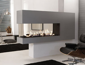 Acquisitions  of London - x-fire l140 room divider 3 sides - Gas Insert