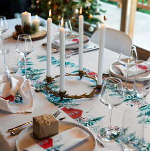 Carré Blanc - nordy - Christmas Tablecloth