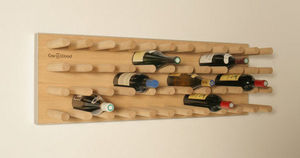 Cav in Wood - fakir-line - Wine Bottle Tote