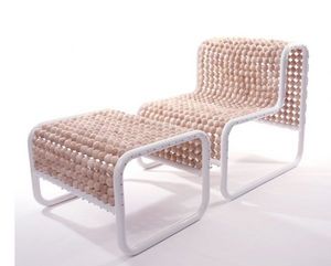 PHILIPPE MALOUIN - skid row - Armchair And Floor Cushion