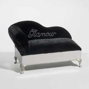 MAISONS DU MONDE - boîte bijoux sofa glamour noir - Jewellery Box
