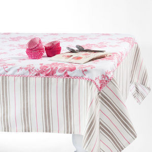 MAISONS DU MONDE - nappe roseraie 150x250 - Rectangular Tablecloth