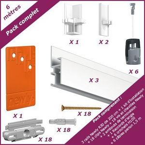 NEWLY - pack complet r30 - 4 mètres - Picture Rail