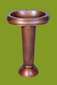 COPPER DESIGN MAKERS - style pc 303 - Pedestal Washbasin