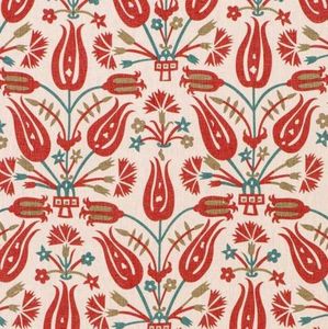Vaughan - sivas printed linen - Upholstery Fabric
