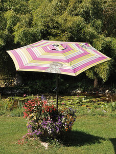 Lulu Castagnette - parasol lulu castagnette en aluminium et toile pol - Sunshade