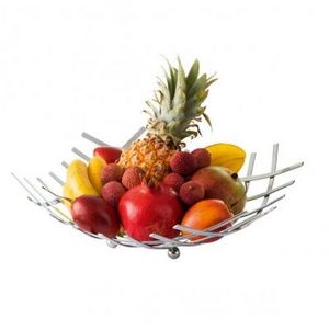 Delta - corbeille à fruits quadrillée en métal - Fruit Holder