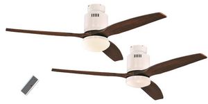 Casafan - ventilateur de plafond dc, moderne 132 cm laqué bl - Ceiling Fan