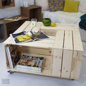 Simply a Box - 4s3-i - Square Coffee Table