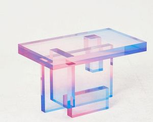 SAEROM YOON - crystal series_ table_ 04 - Rectangular Coffee Table