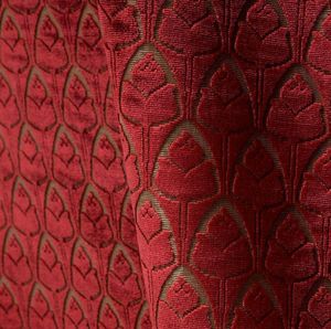 Tassinari & Chatel - tulipes cornaline - Furniture Fabric