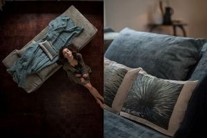 BED AND PHILOSOPHY - nature inside - Rectangular Cushion