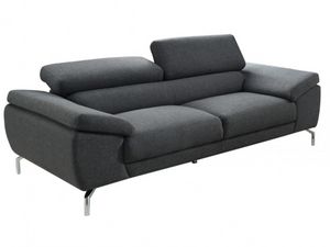 WHITE LABEL - canapé gretel - 3 Seater Sofa