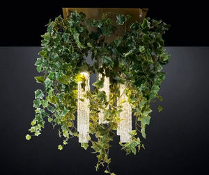 VGnewtrend - flower power ivy - Hanging Lamp